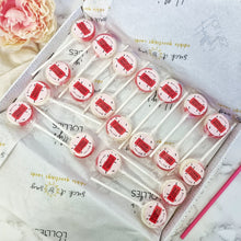 Load image into Gallery viewer, 20 Pack Cherry Amaretto Small Lollipops