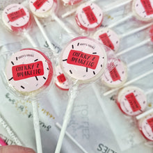 Load image into Gallery viewer, 20 Pack Cherry Amaretto Small Lollipops