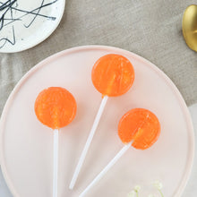 Load image into Gallery viewer, 20 Pack Peach Bellini Small Lollipops