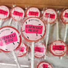 Load image into Gallery viewer, 20 Pack Raspberry Mojito Small Lollipops