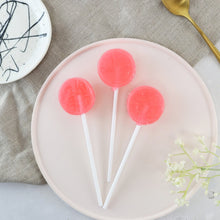 Load image into Gallery viewer, 20 Pack Rhubarb Gin Small Lollipops