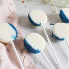Load image into Gallery viewer, Blueberry Cheesecake Lollipops - 5 pack