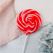 Load image into Gallery viewer, Strawberries & Cream Giant Lollipop