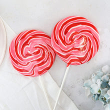 Load image into Gallery viewer, Strawberries & Cream Giant Lollipop