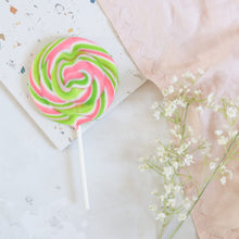 Load image into Gallery viewer, Rhubarb Gin Giant Lollipop