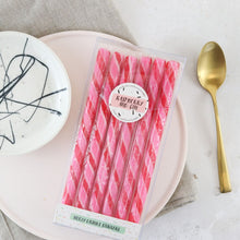 Load image into Gallery viewer, Raspberry and Gin Drink Stirrers