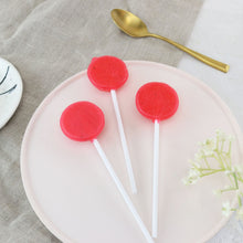 Load image into Gallery viewer, Alcoholic Raspberry Mojito Lollipops
