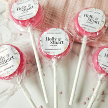 Load image into Gallery viewer, Colourful Floral Wedding Favour Lollipops
