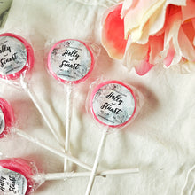 Load image into Gallery viewer, Elegant Floral Wedding Favour Lollipops
