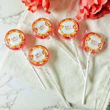 Load image into Gallery viewer, Autumn Leaves Wedding Favour Lollipops
