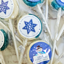 Load image into Gallery viewer, 20 Pack Christmas Blueberry Cheesecake Lollipops

