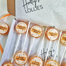 Load image into Gallery viewer, 20 Pack Passion Fruit Mojito Small Lollipops
