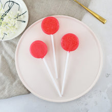 Load image into Gallery viewer, 20 Pack Raspberry Mojito Small Lollipops
