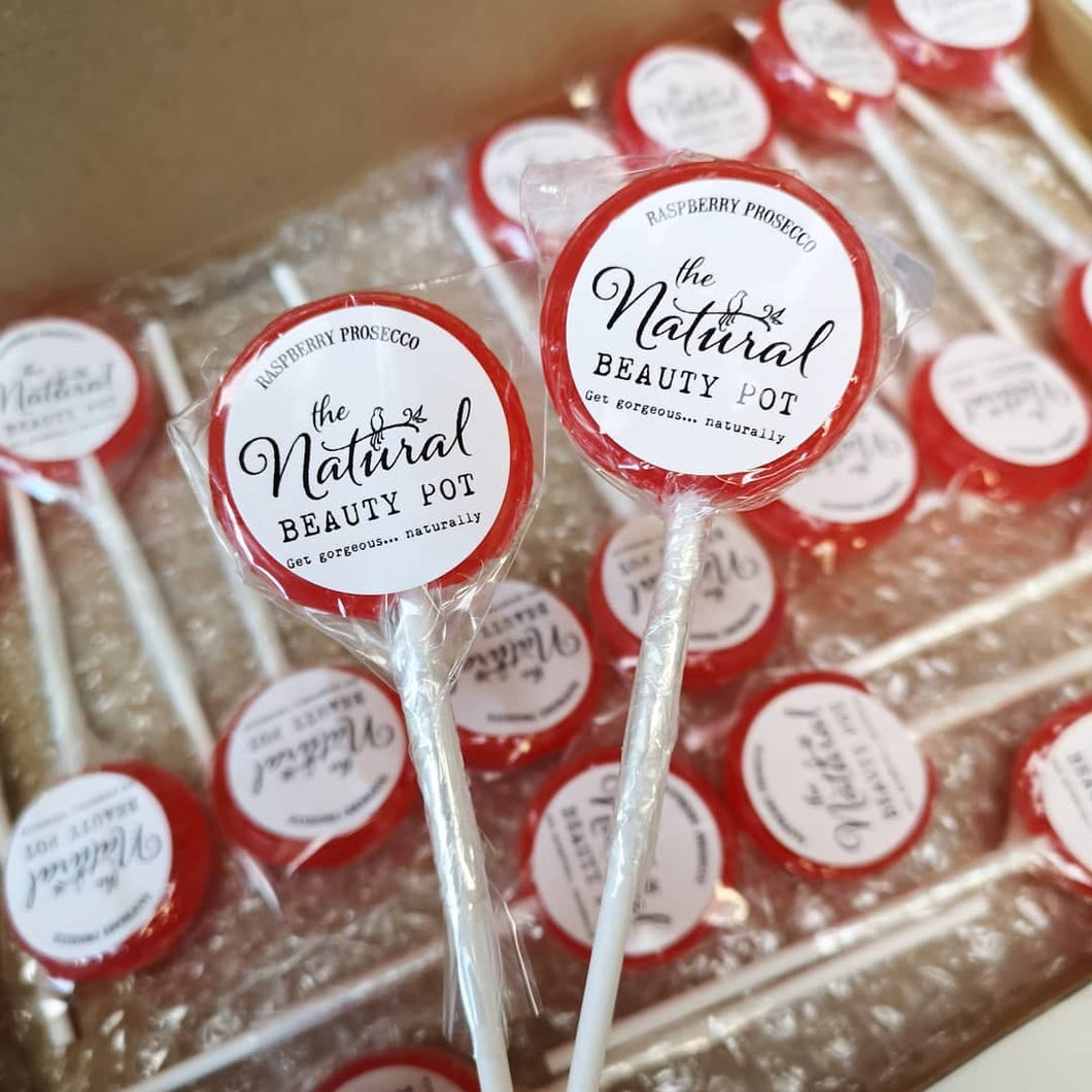 Small Personalised Corporate Lollipops