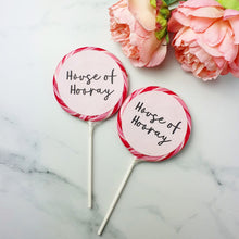 Load image into Gallery viewer, Giant Personalised Corporate Lollipops

