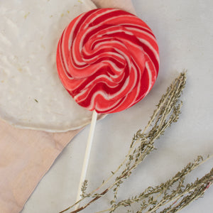 Cherry & Amaretto Giant Lollipop