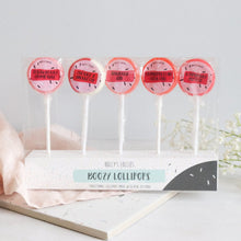 Load image into Gallery viewer, 5 Mixed Pink Party Lollipop Pack

