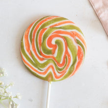 Load image into Gallery viewer, Mango and Passion Fruit Giant Lollipop
