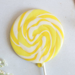 Pineapple and Coconut Giant Lollipop